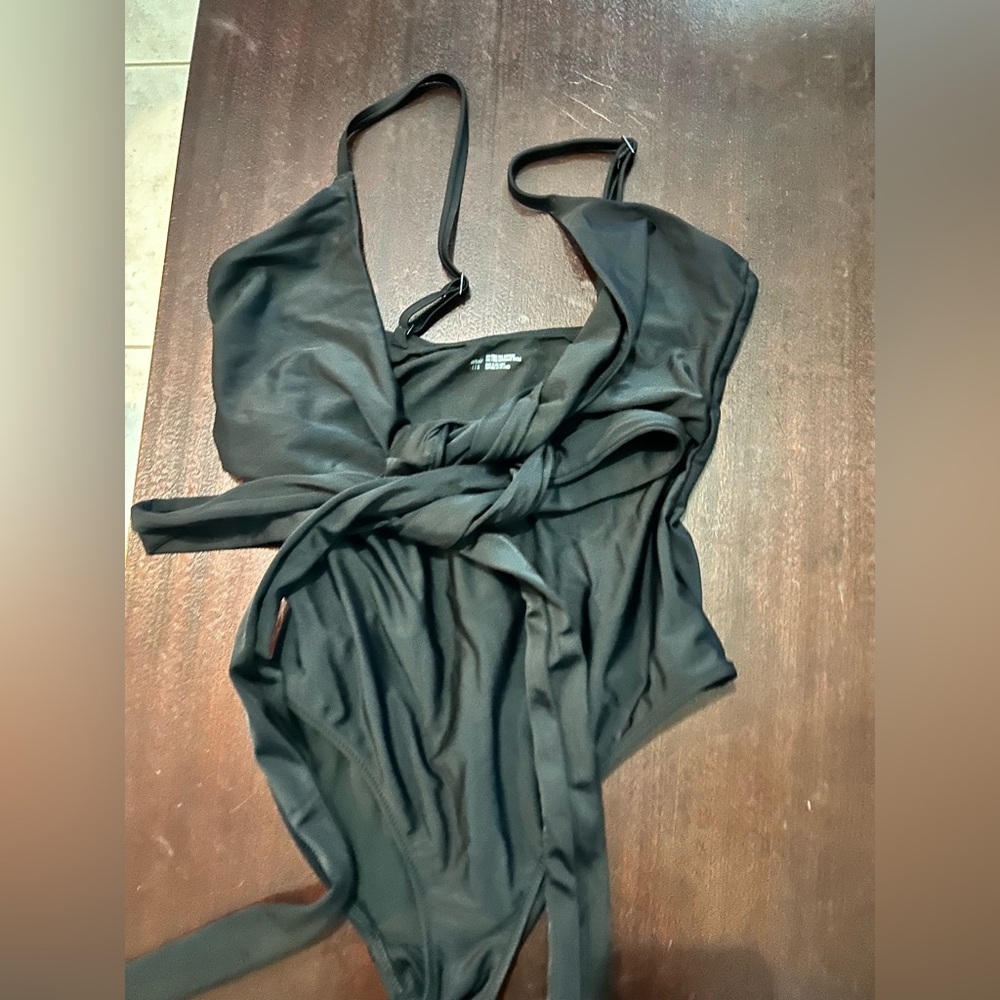 Aerie Elegant Black Swimsuit